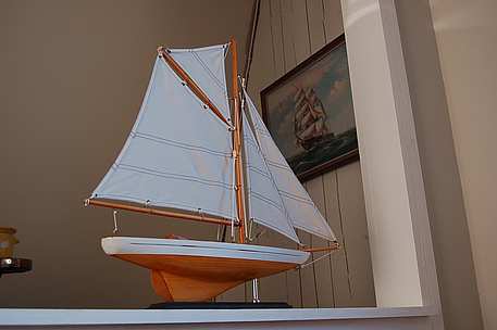 Segelboot Modell / Holz