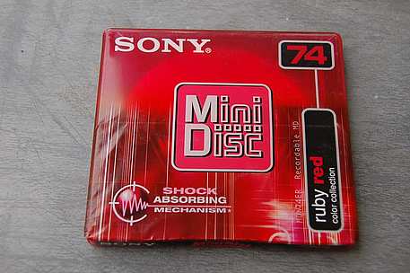 Sony MDW 74 MiniDisc Colour Edition NEU/NOS