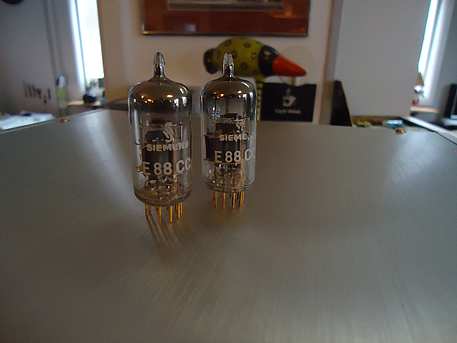 Siemens E88CC / 1 pair / matched / Goldpin / made in Germany