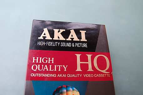 Akai HQ E-180 VHS Videocassetten / NOS-Neu