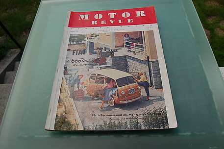 Motor Revue Heft 19 / Herbstausgabe 1956 - Fiat 600 Multipla - 24h Le Mans - Borgward etc.