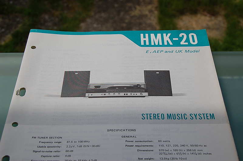 Sony HMK-20 Service Manual