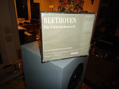 Beethoven Klavierkonzerte 1-5 / audiophile Dreier-CD von Otto Braun / 3x CD
