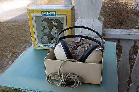 EREF Electronics EE-51 / Vintage Kopfhörer aus Schweden / OVP