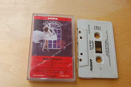 Krokus " The Blitz " original US Cassette MC mit Dolby
