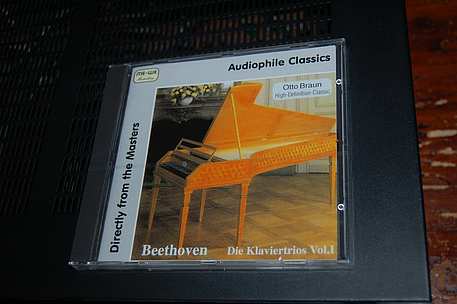 Beethoven Klaviertrios Vol.1 - audiophile CD von Otto Braun Me-We