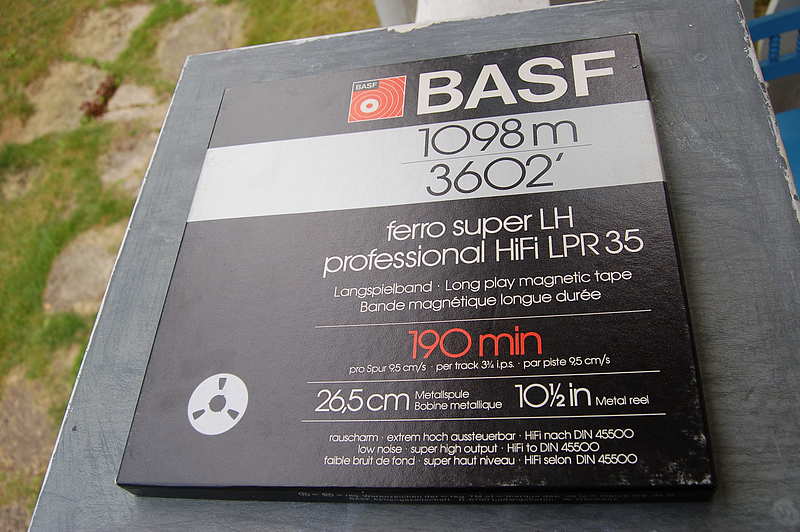 BASF Spulen Tonband NAB LPR35 26,5cm / 10,5"