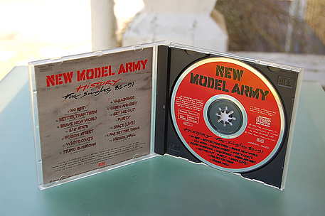 New Model Army " History The Singles 85-91 " CD