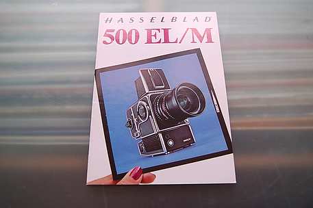 Hasselblad 500 EL/M Prospekt 1979 / Brochyr