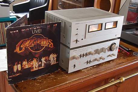 Commodores " Live " 2 LP