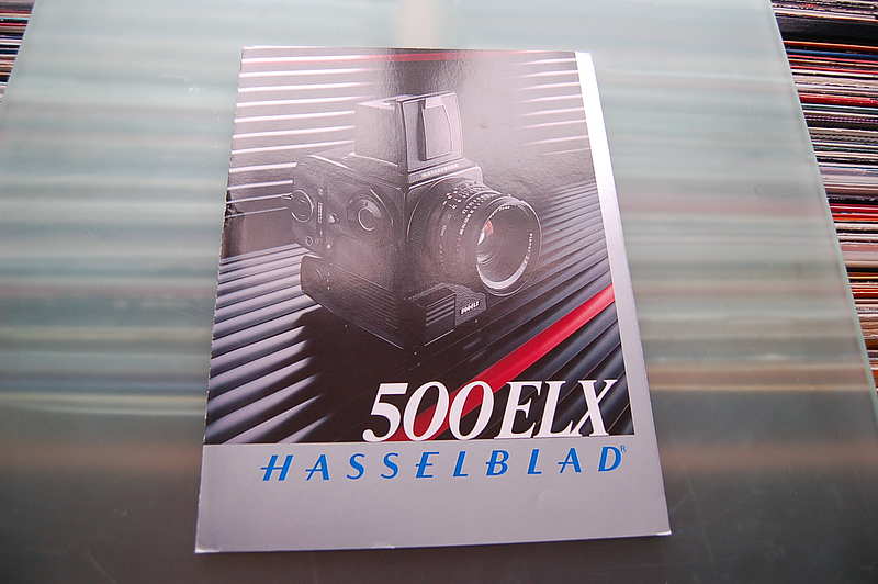 Hasselblad 500 ELX Prospekt 1985 / Brochyr