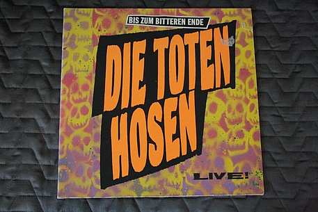 Die Toten Hosen " Live! Bis zum bitteren Ende " LP 