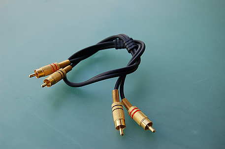Hama OFC Audio Cable mit vergoldeten RCA/Cinch-Steckern / 2x0,5m