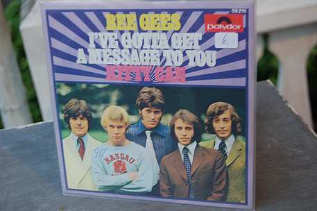 BeeGees " Kitty Can " 1968 Single 