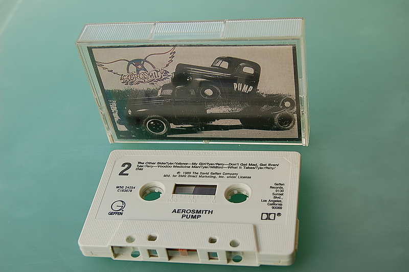 Aerosmith " Pump " MC Cassette / USA / Geffen / Dolby