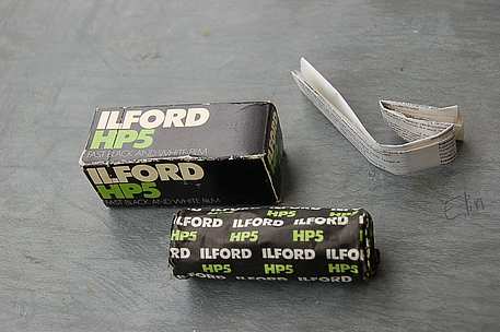 Ilford HP5 black&White Vintage Film NOS/Neu 1982 UK