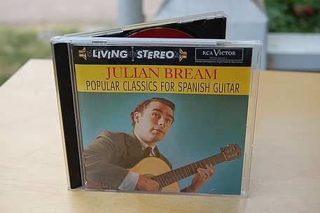 Julian Bream ‎Popular " Classics For Spanish Guitar " Living Stereo RCA CD