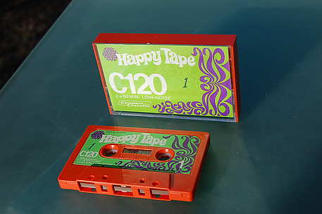 Happy Tape C 120 Cassette by AGFA / 70er Jahre / Made in Germany
