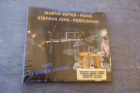 Martin Vatter - Stephan Jung " Live at the Bauer Studio " Piano/Percussion audiophile CD