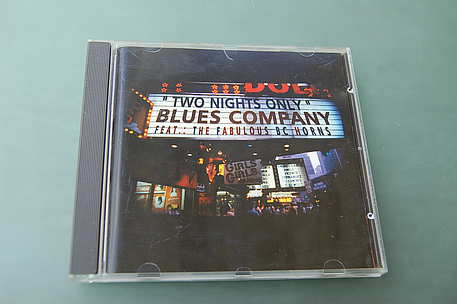 Blues Company " Two Nights only " feat. The fabulous BC Horns / CD / inak9066 / audiophil / Live 2001