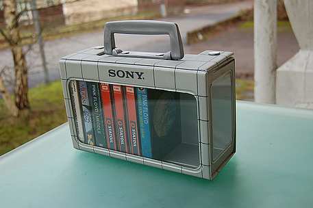 Sony Cassettenkoffer original / Carrying Case