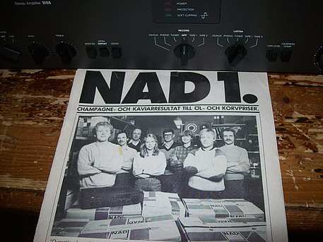 NAD 1 Hifiklubben Erstausgabe Katalog 1982