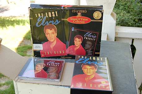 Elvis Presley " The lost Elvis " VCD 004 CD&VHS/Video Box