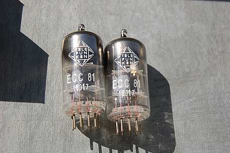 Telefunken ECC81 - matched pair -