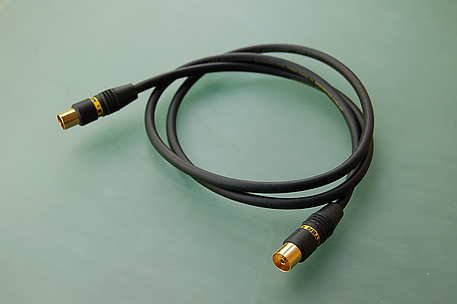 Monster Cable Antennenkabel / vergoldete Stecker / 1m / Videocable / Digital geeignet