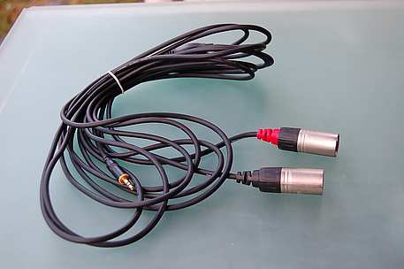 m / Professional Low Noise Kabel Miniklinke 3,5mm --> XLR / für SPL z.Bsp. Professional Low Noise Kabel Miniklinke 3,5mm --> XLR / für SPL z.Bsp. 