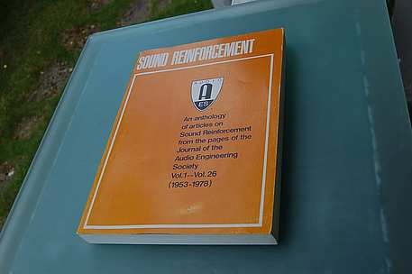 AES Sound Reinforcement Vol. 1-26 Book / Buch / 1953-1978
