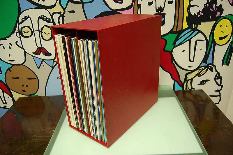 DBGM Vintage Record Stand / LP-Regalbox / 70er / Griffix 