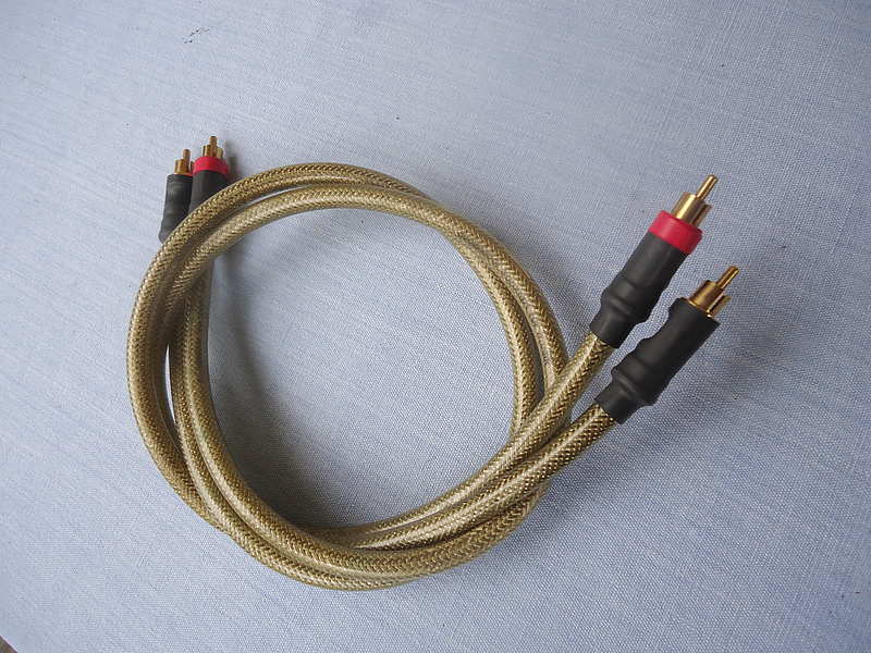 Audiolabor Hohlleiter Cinch-/Nf-/RCA Kabel - 2x0,8m